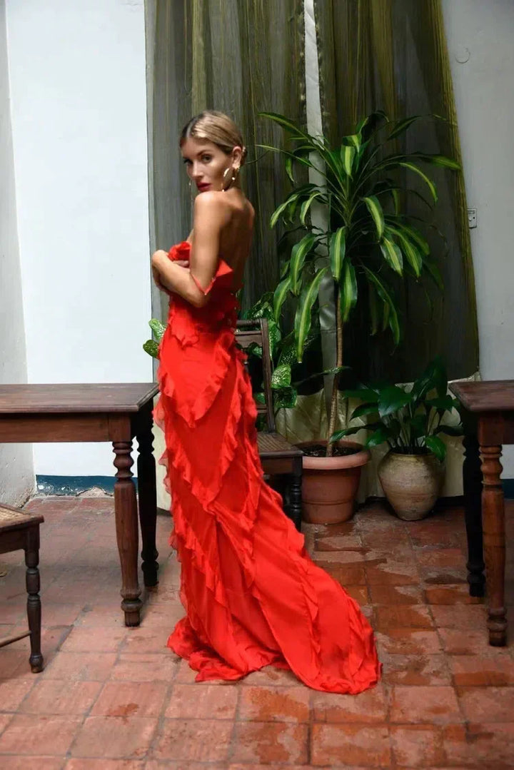 Zara | Dress with Ruffles