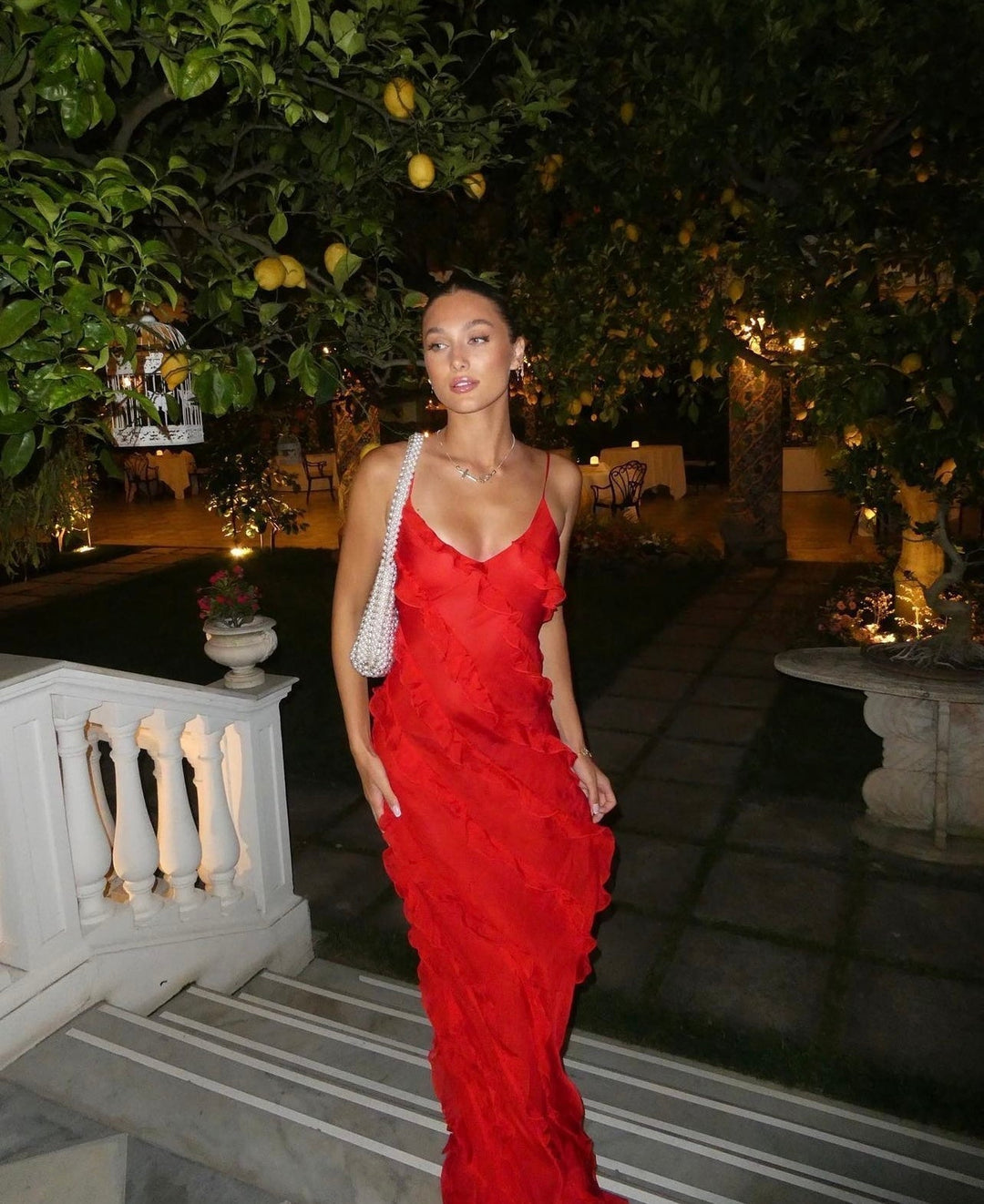 Zara | Dress with Ruffles