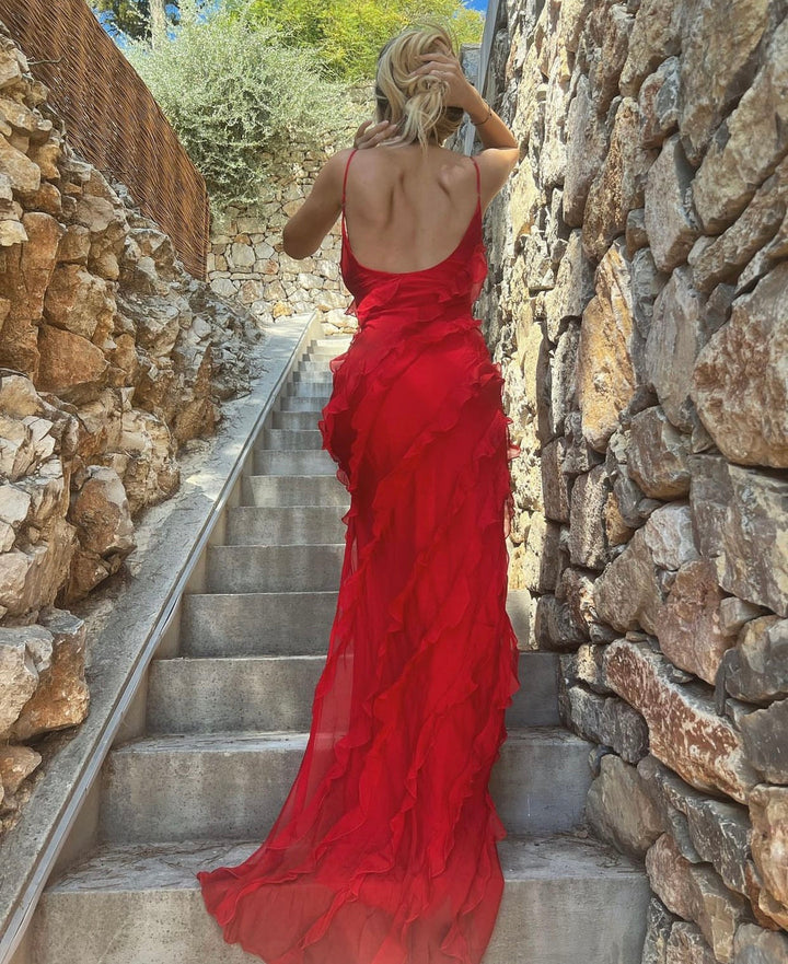 Zara | Dress with Ruffles