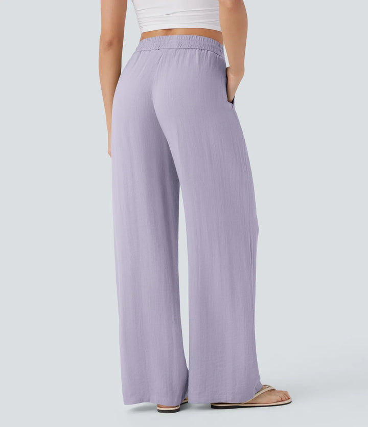 Lisa | Comfortable Linen Trousers