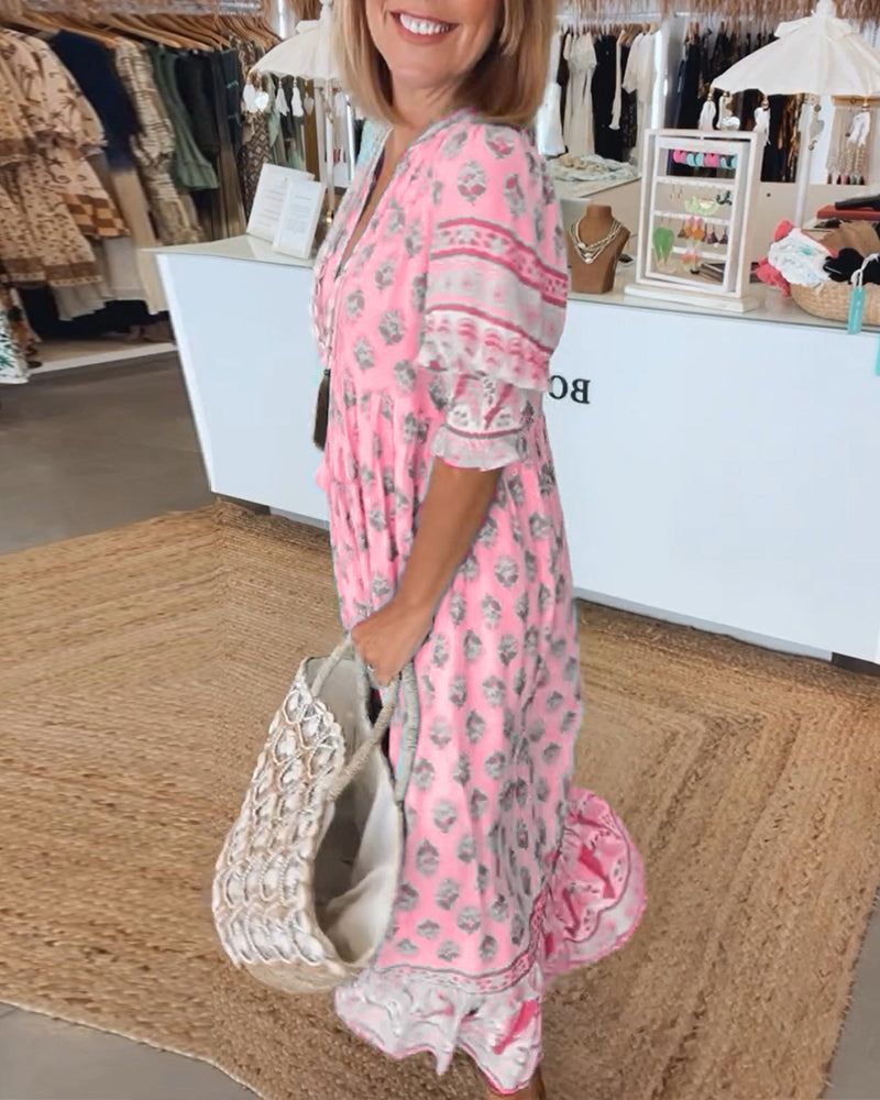 HILEY | Printed Casual Dress
