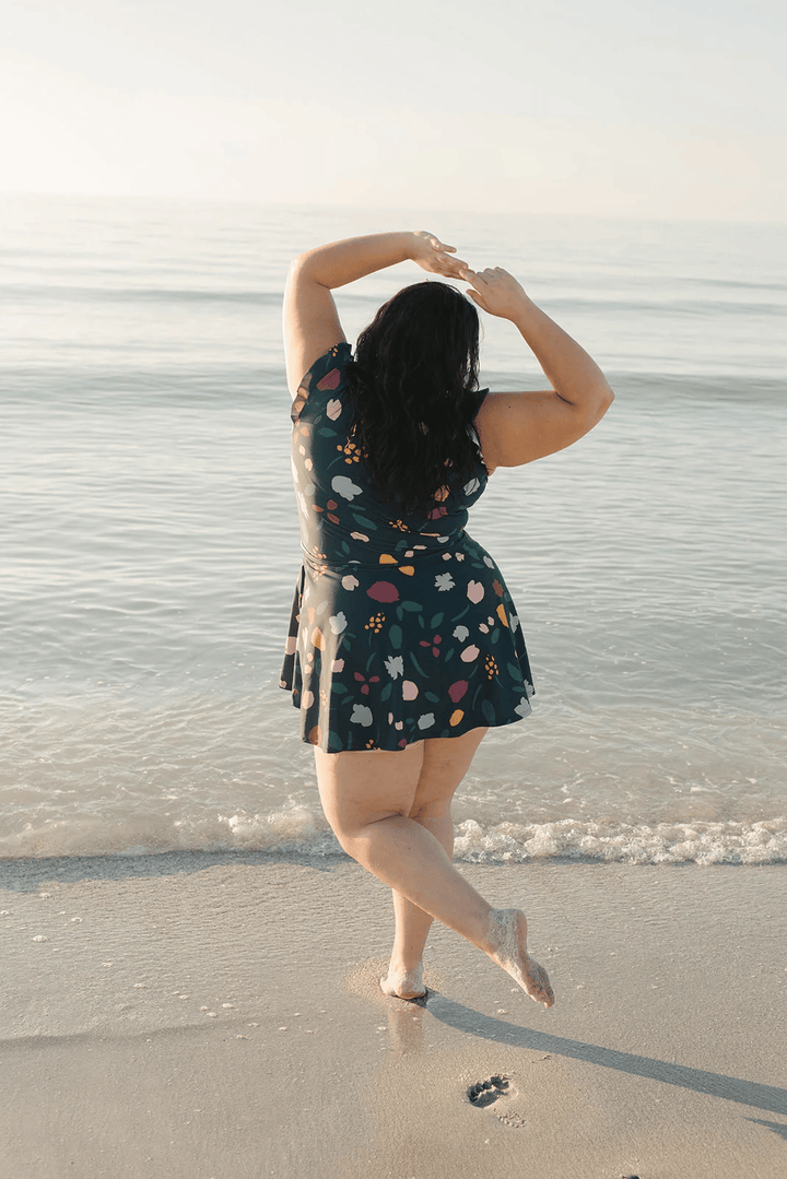 Agnieszka | Swimsuit with Ruffles and Bust Support