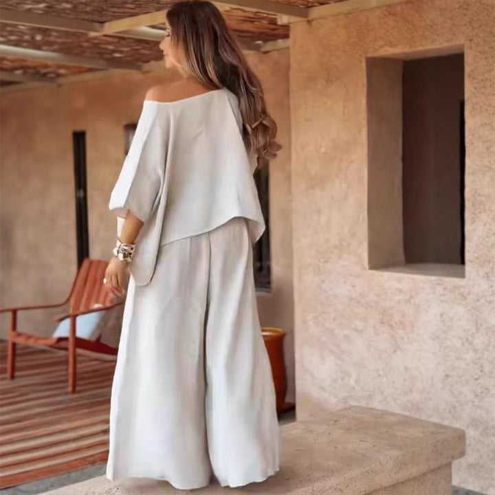 LUMI | Crop & Wide-Leg Set