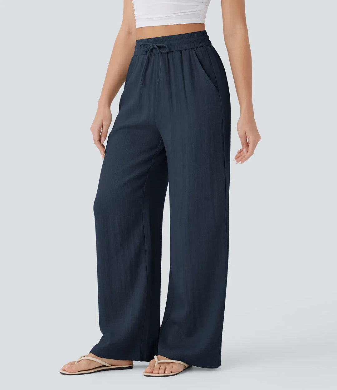 Lisa | Comfortable Linen Trousers