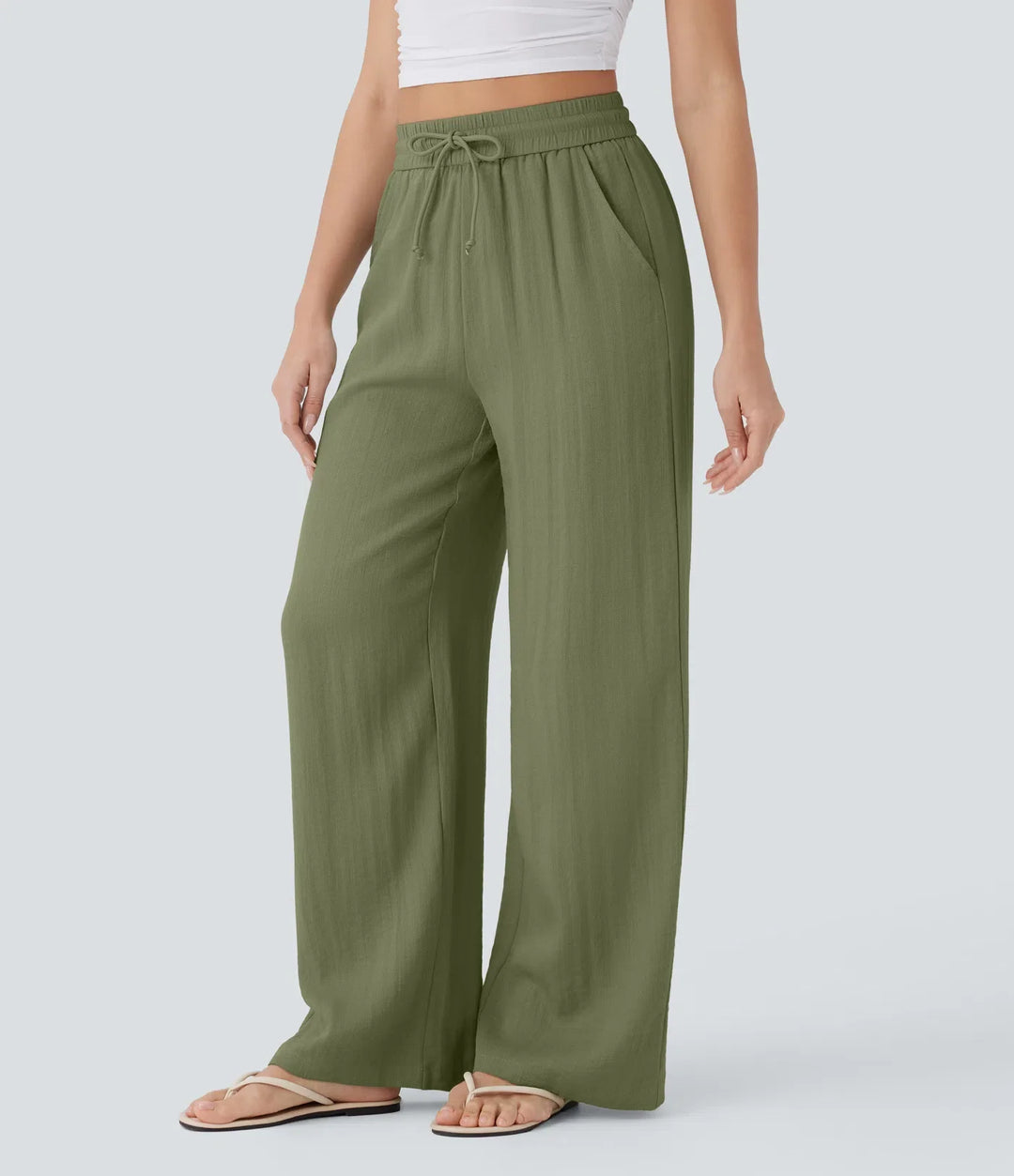 Lisa | Comfortable Linen Trousers