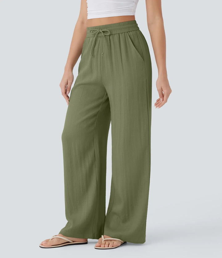 Lisa | Comfortable Linen Trousers