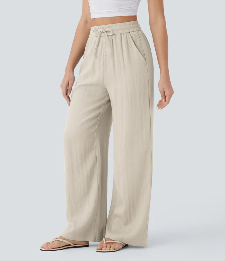 Lisa | Comfortable Linen Trousers