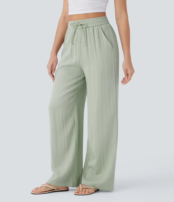 Lisa | Comfortable Linen Trousers