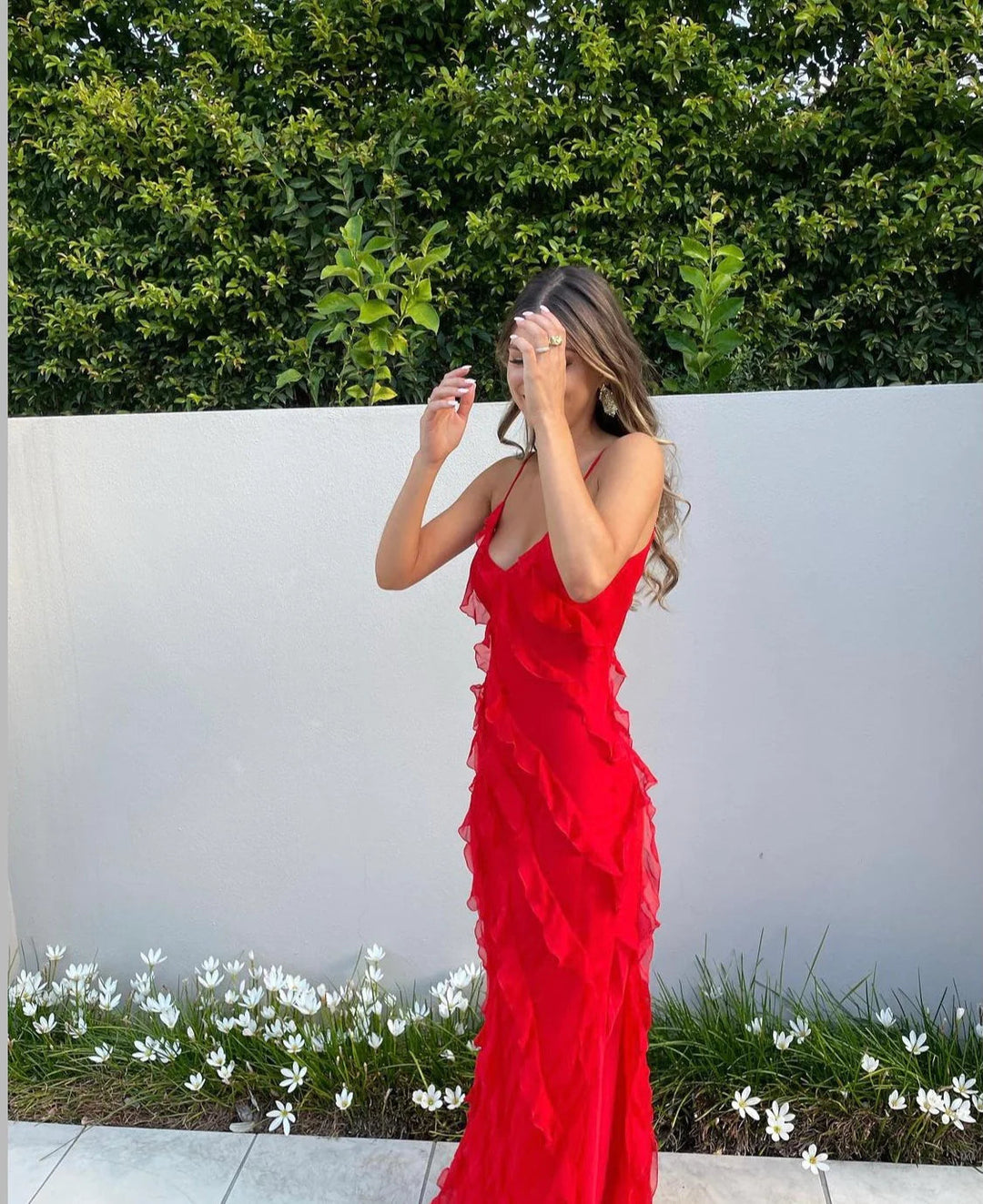 Zara | Dress with Ruffles