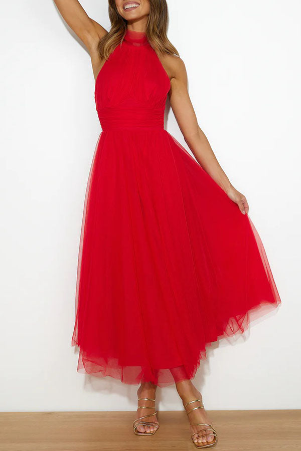 Phoebe | Dress with a Long Skirt
