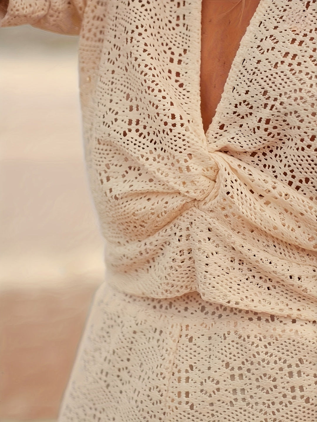 Isaline™ | V-Neck Embroidered Blouse