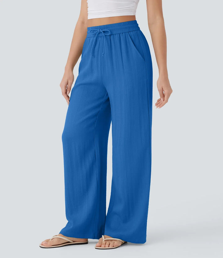 Lisa | Comfortable Linen Trousers