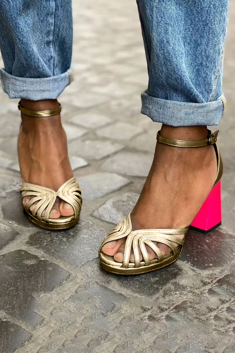 Milviana | Classic Ankle Strap Sandals