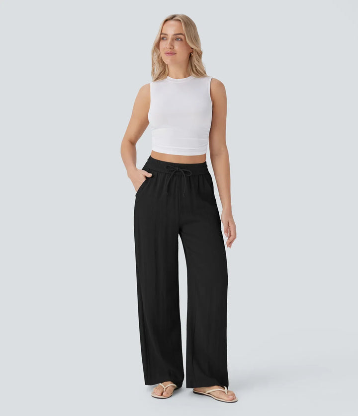 Lisa | Comfortable Linen Trousers