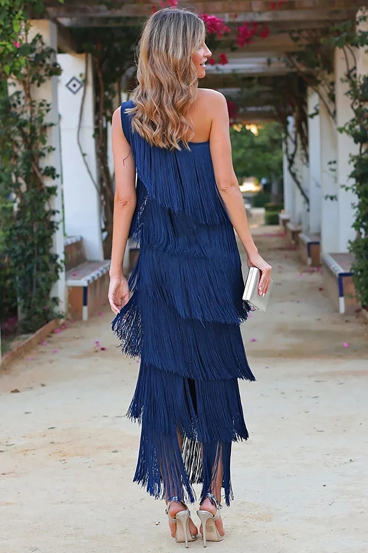 Anne | Robe asymétrique