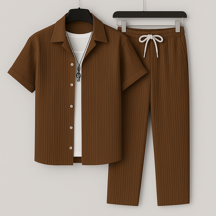 Panfilo | Relaxed Two-Piece Linen Set