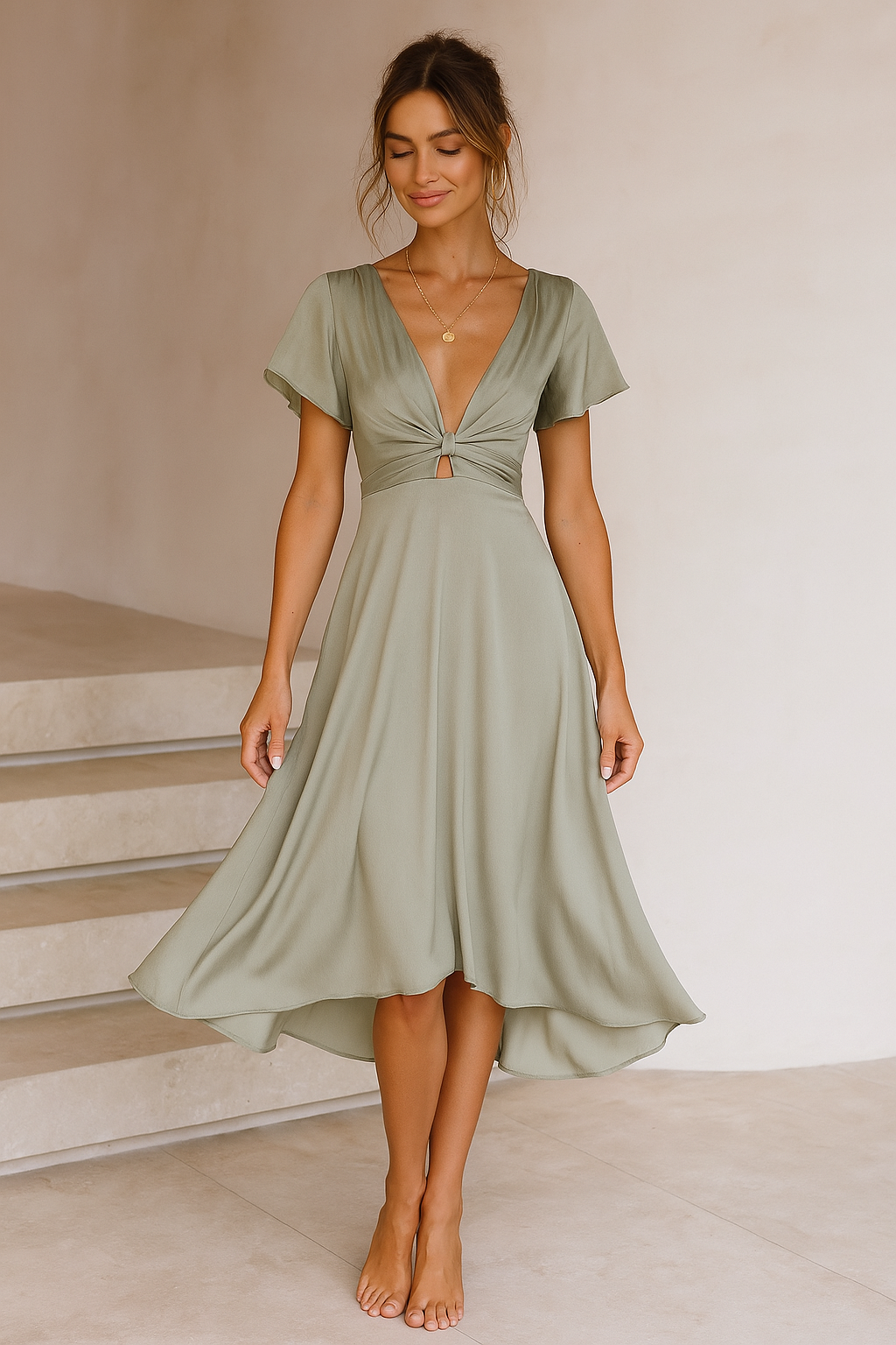 Celestine | Elegant Festive Dress