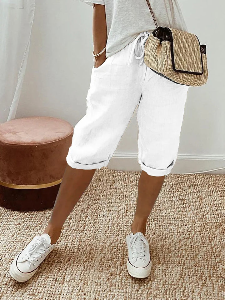 Marthe™ | Comfortable Shorts with Rolled Hem