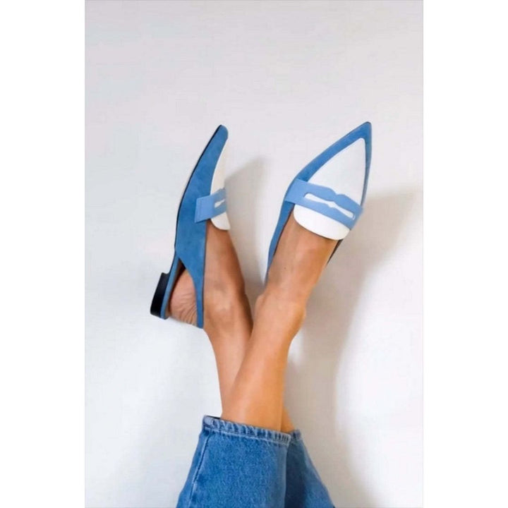 Solviera | Stylish Semi-Open Shoes with a Subtle Heel for Summer