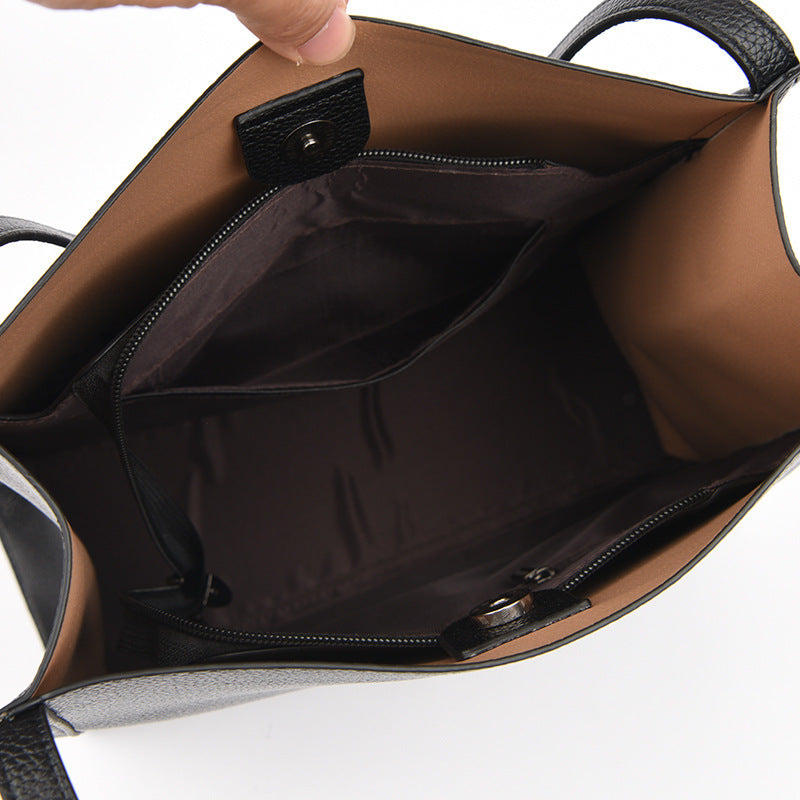 Fera | Genuine Leather Solid Shoulder Bag