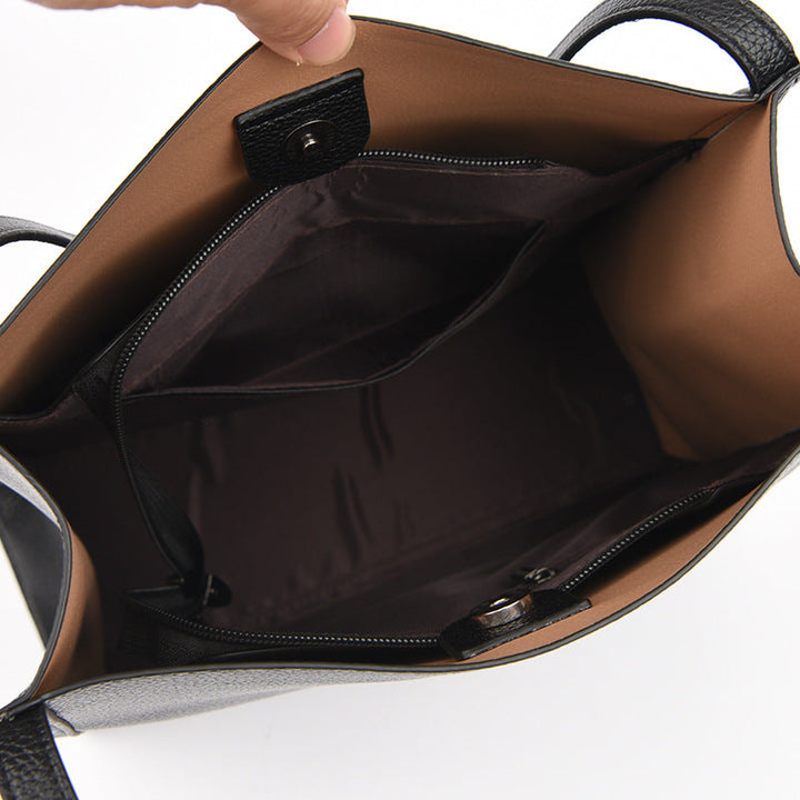 Fera | Genuine Leather Solid Shoulder Bag