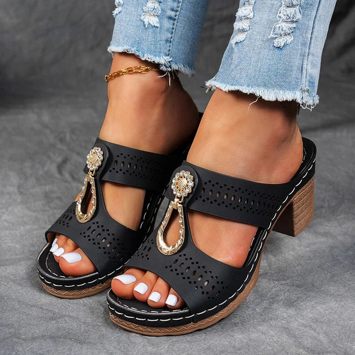 Maria | Sandales orthopédiques chics et confortables