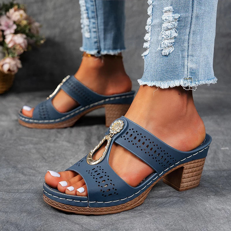 Maria | Sandales orthopédiques chics et confortables