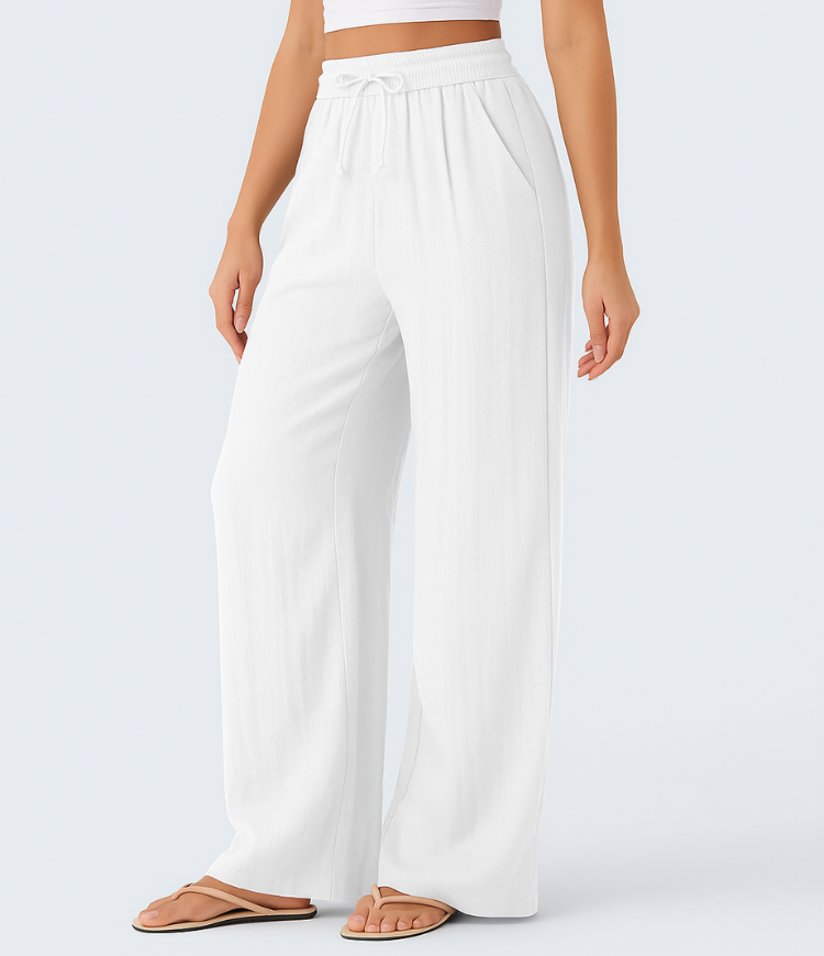 Lisa | Comfortable Linen Trousers