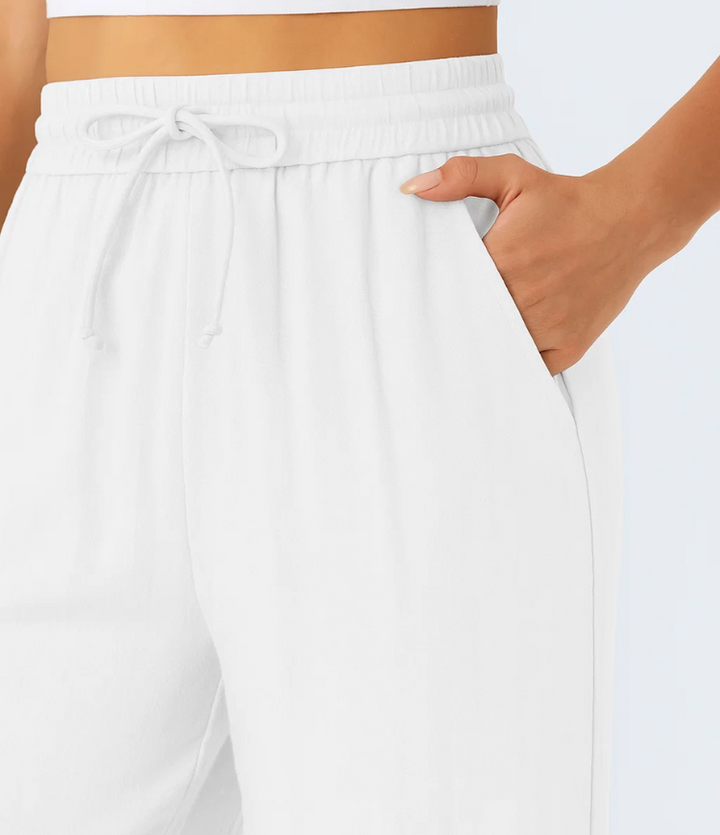 Lisa | Comfortable Linen Trousers