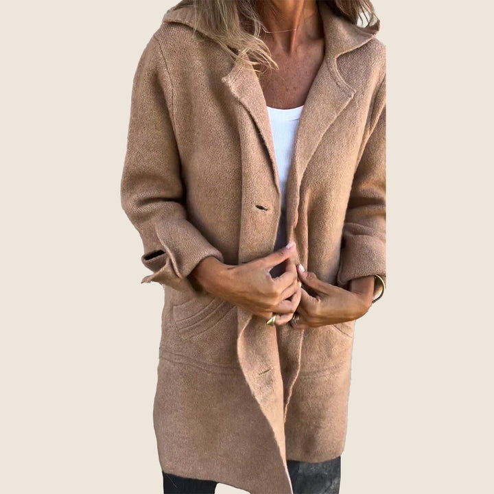 ASP | Casual Monopette Coat with Lapels