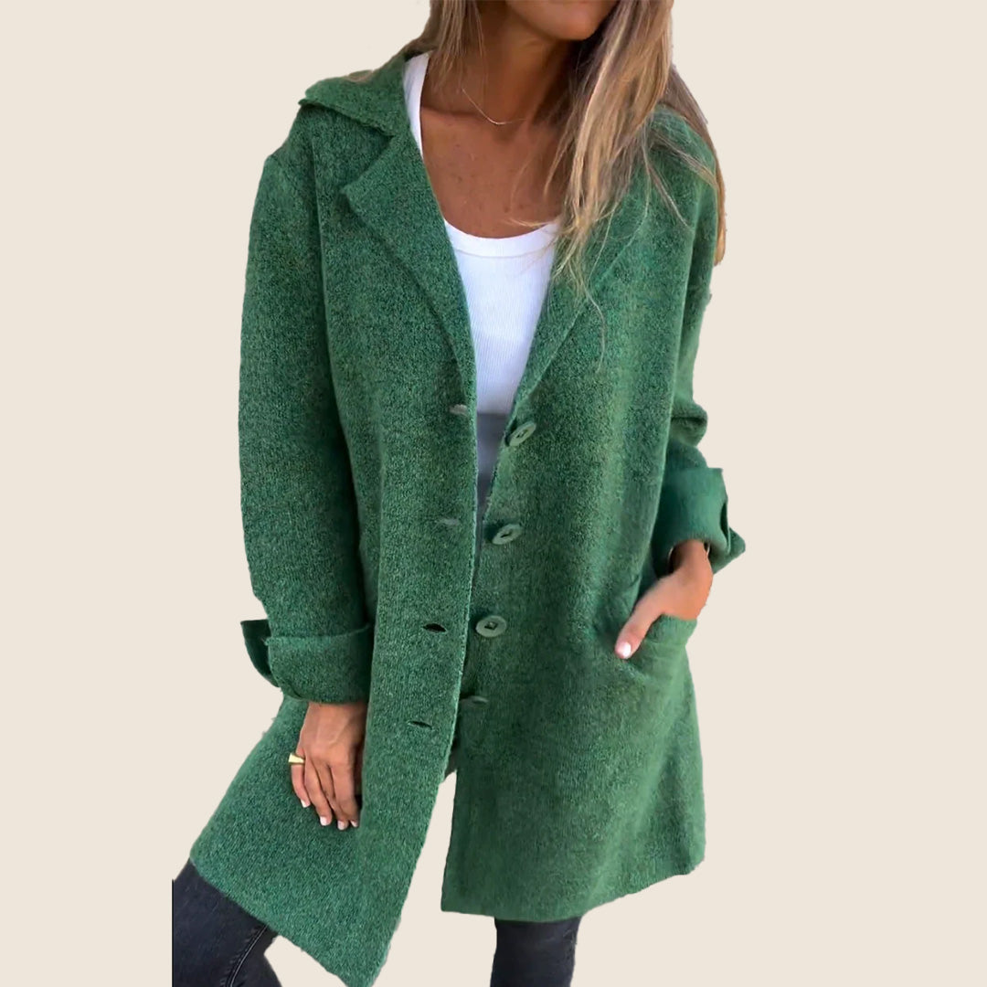 ASP | Casual Monopette Coat with Lapels