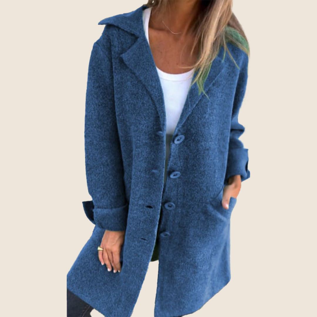 ASP | Casual Monopette Coat with Lapels