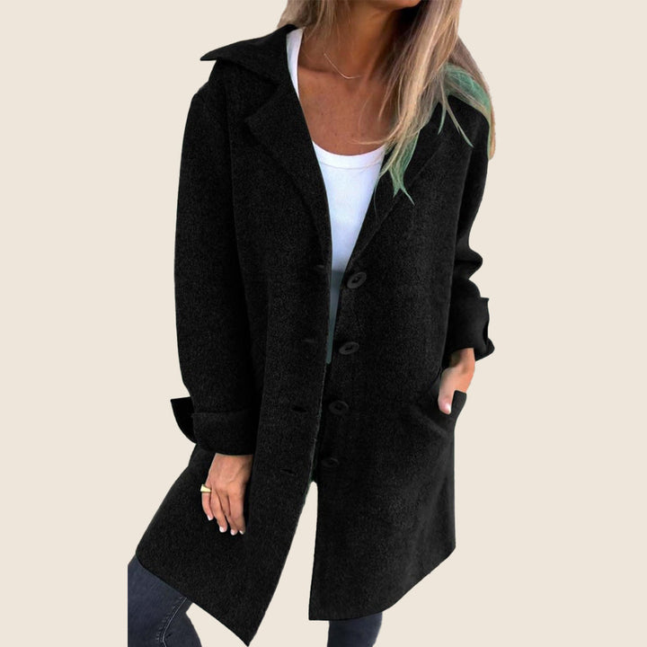 ASP | Casual Monopette Coat with Lapels