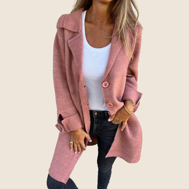 ASP | Casual Monopette Coat with Lapels