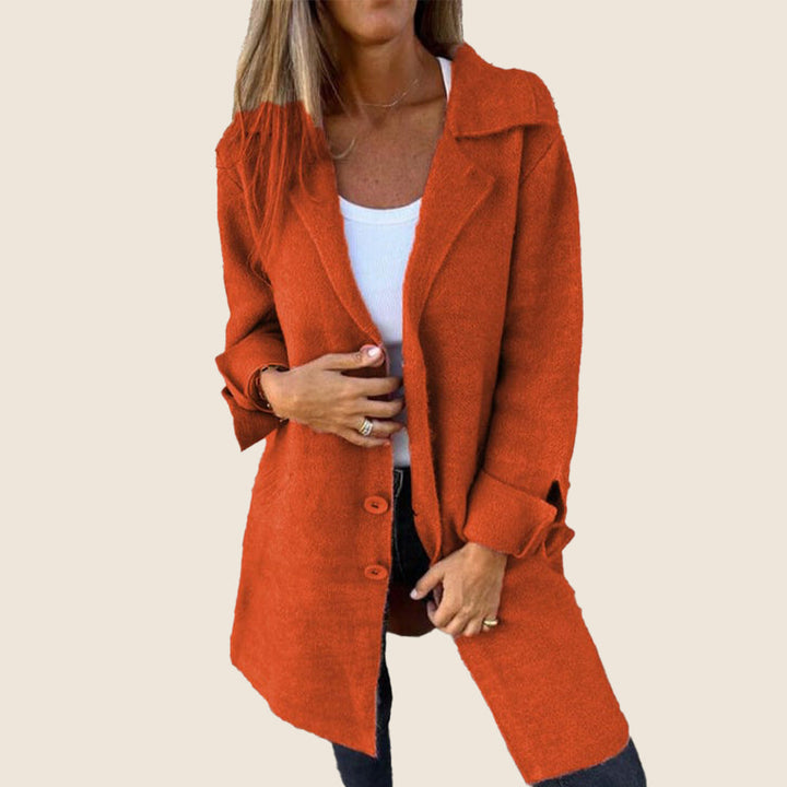 ASP | Casual Monopette Coat with Lapels