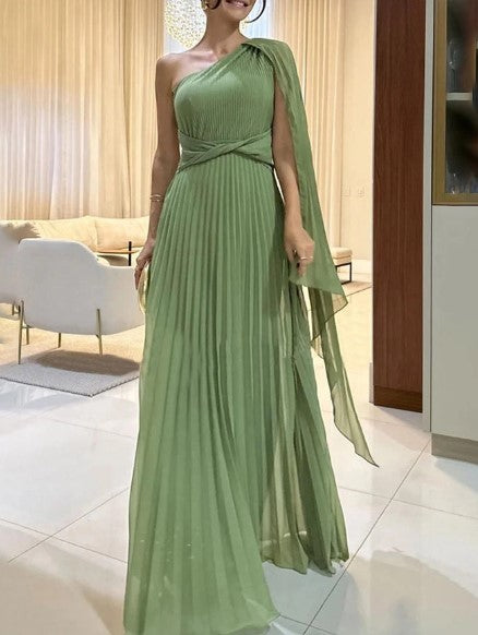 Dalila | Maxi Dress with Off-the-Shoulder Ruffles