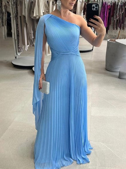 Dalila | Maxi Dress with Off-the-Shoulder Ruffles