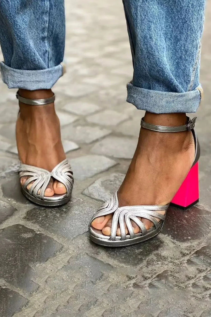 Milviana | Classic Ankle Strap Sandals