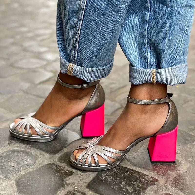Milviana | Classic Ankle Strap Sandals
