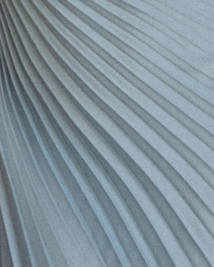 Delfina - Satin Evening Dress with One-Shoulder Pleating
