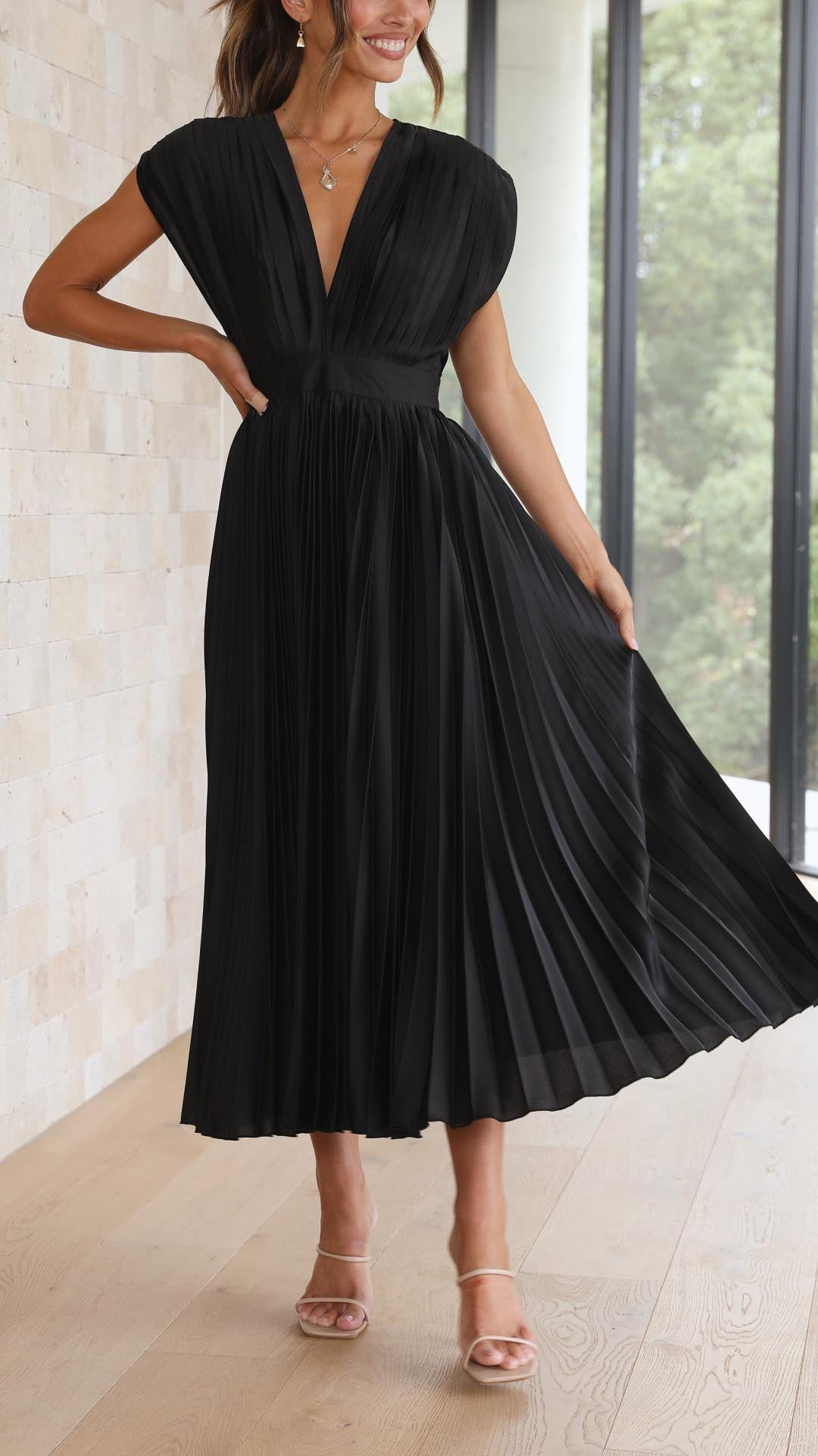 Alexis | Elegant Dress with Ruffles