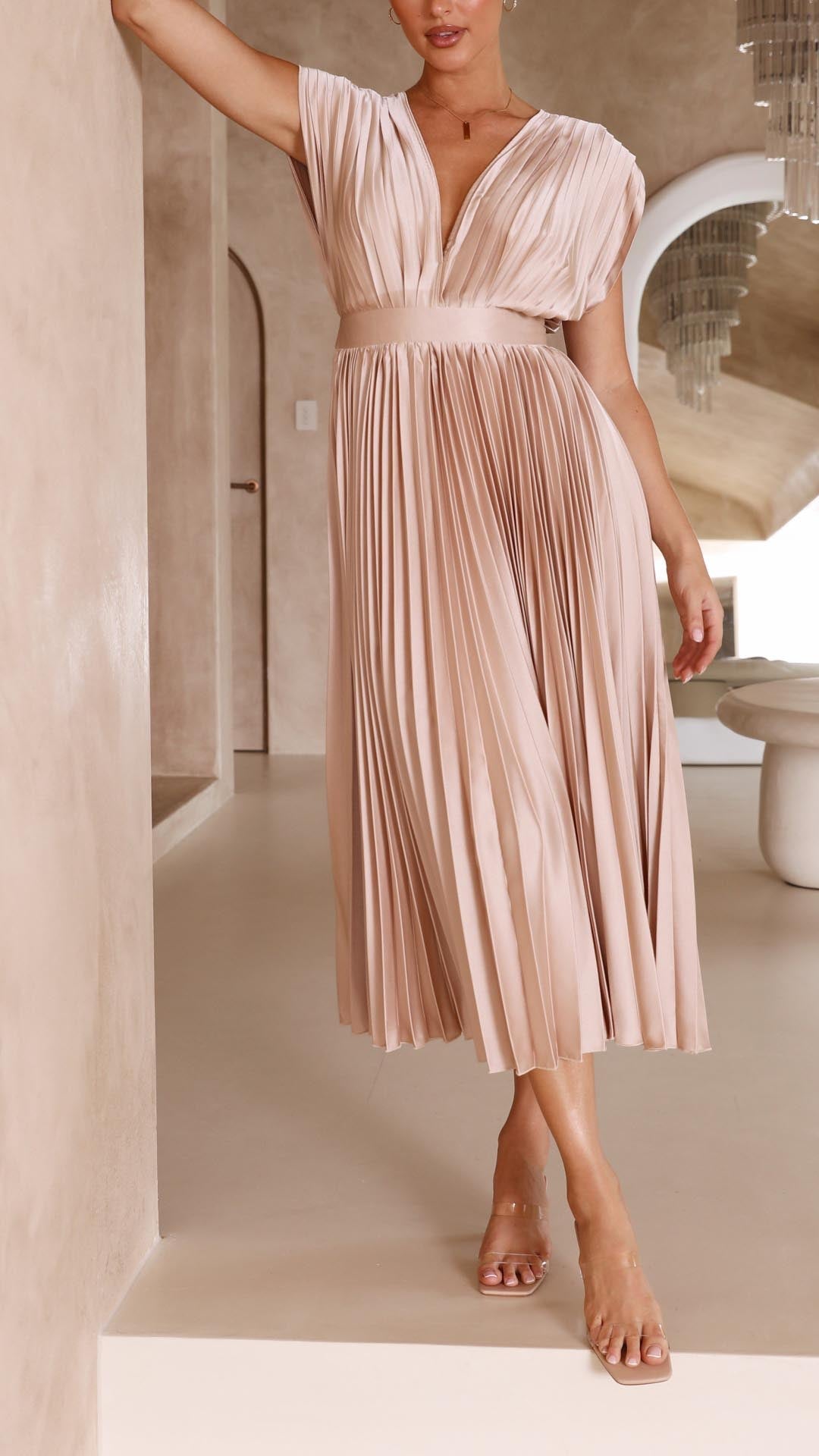Alexis | Elegant Dress with Ruffles