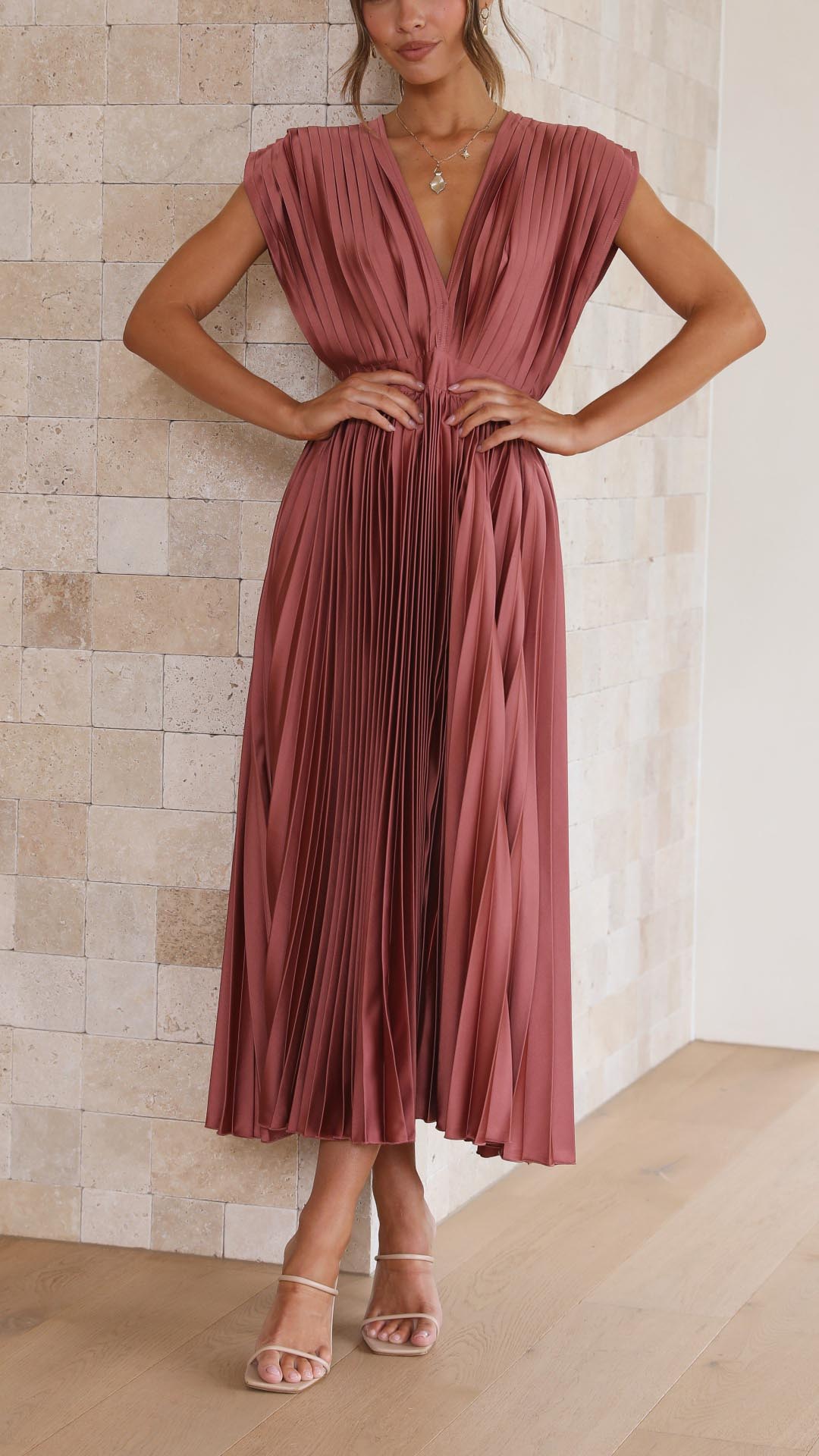 Alexis | Elegant Dress with Ruffles