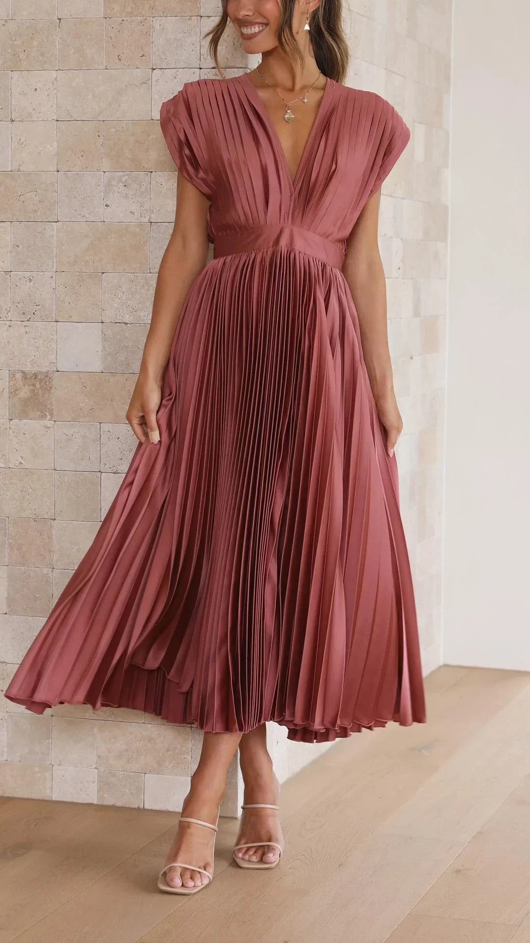 Alexis | Elegant Dress with Ruffles