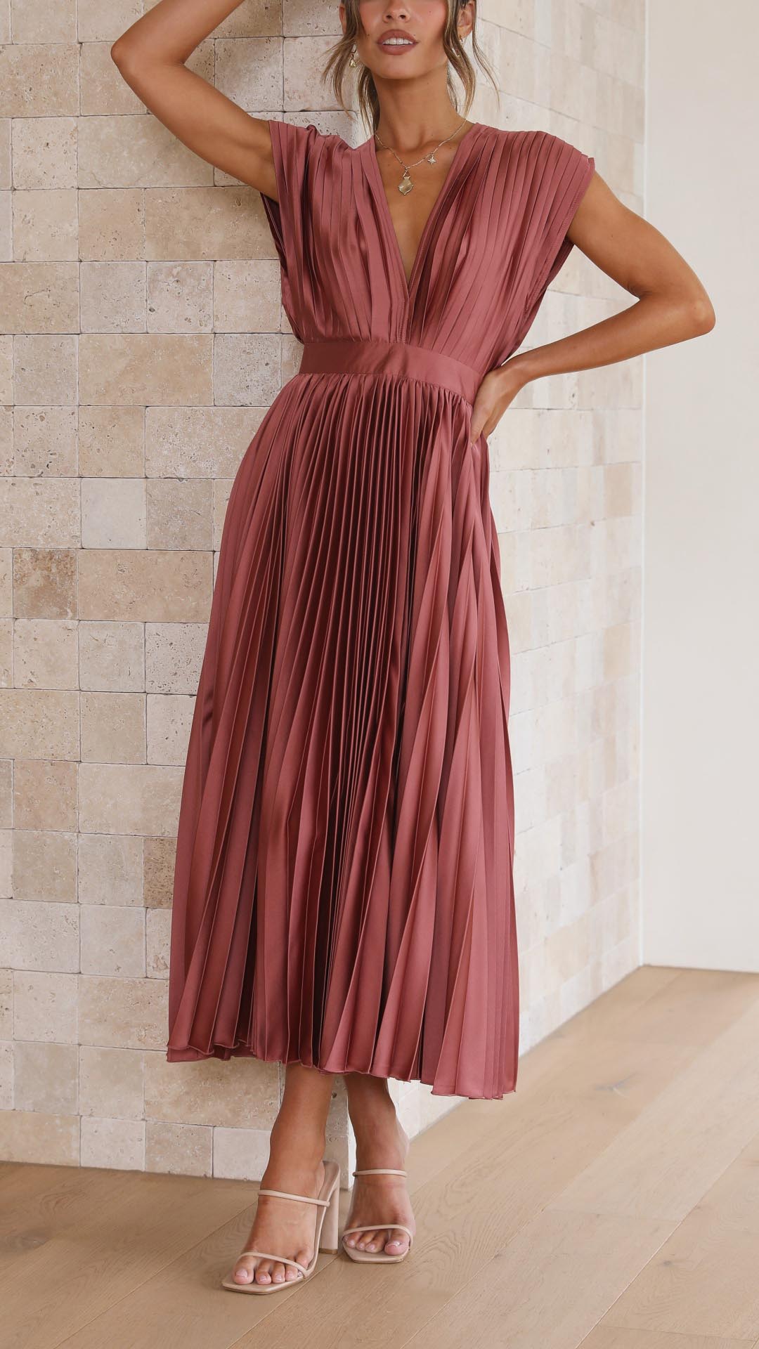 Alexis | Elegant Dress with Ruffles