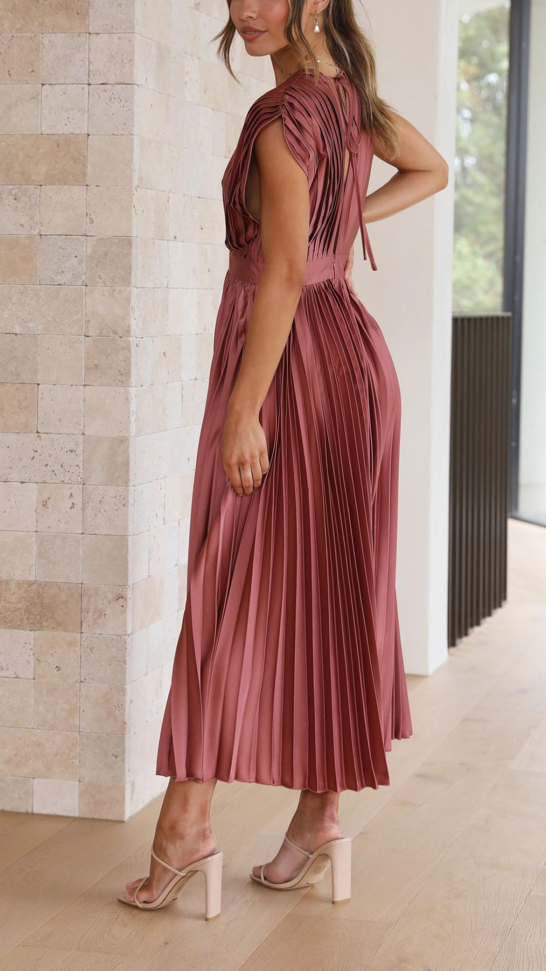 Alexis | Elegant Dress with Ruffles