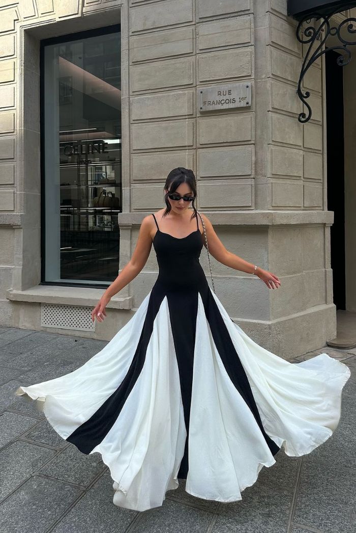 Viara | Maxi Dress with Panels