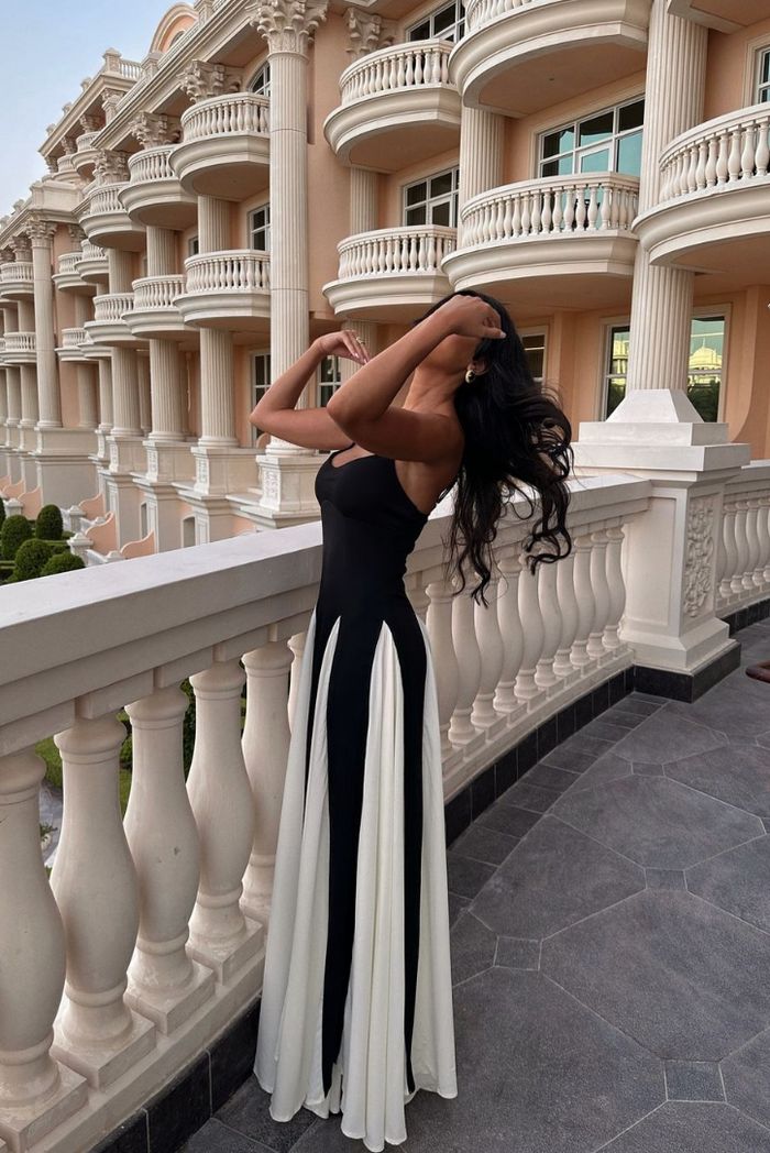 Viara | Maxi Dress with Panels