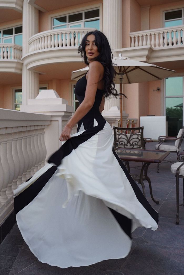Viara | Maxi Dress with Panels