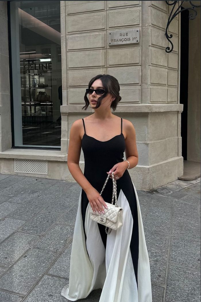 Viara | Maxi Dress with Panels